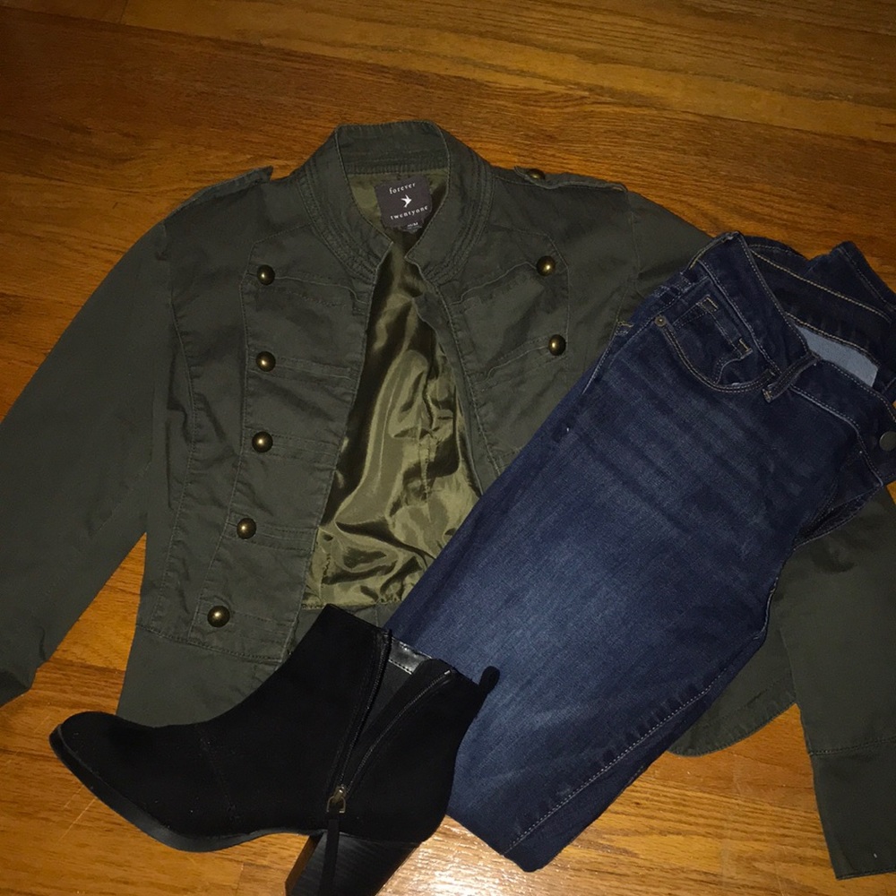 Green jacket
